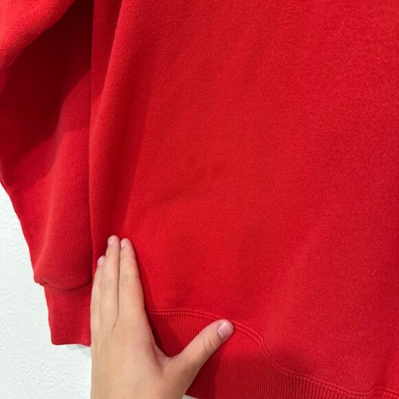 Peanut Butter & Jelly Vintage Red Christmas Sweater Grandma Gingerbread Medium - Picture 3 of 6